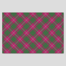 Clan Crawford Tartan Tissue Paper