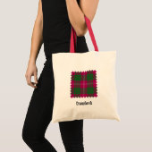 Clan Crawford Tartan Tote Bag (Front (Product))