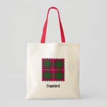 Clan Crawford Tartan Tote Bag