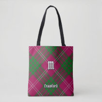 Clan Crawford Tartan Tote Bag