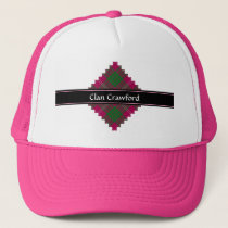 Clan Crawford Tartan Trucker Hat