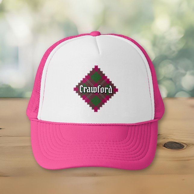 Clan Crawford Tartan Trucker Hat (Creator Uploaded)