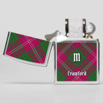 Clan Crawford Tartan Zippo Lighter