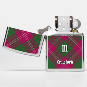 Clan Crawford Tartan Zippo Lighter