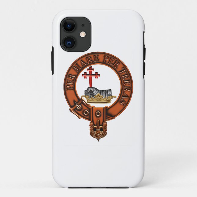 Clan Crest MacDonald Of MacDonald iPhone 5 Case! Case-Mate iPhone Case (Back)