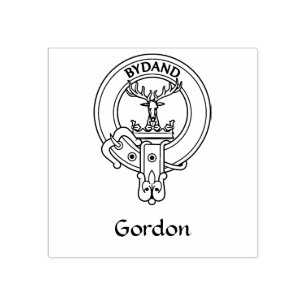 Clan Crest Rubber Stamp
