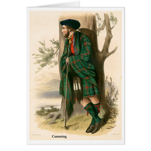 Clan Cumming Cards (Front)