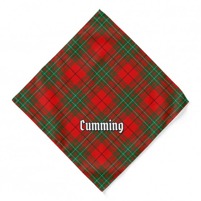Clan Cumming Tartan Bandana (Front)