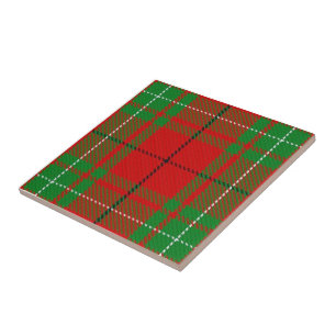 Clan Cumming Tartan Ceramic Tile
