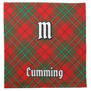 Clan Cumming Tartan Cloth Napkin