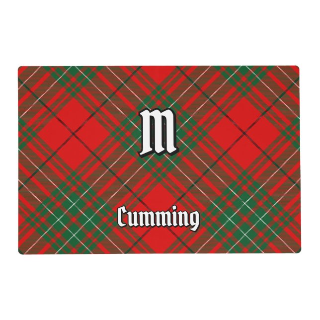 Clan Cumming Tartan Placemat (Front)