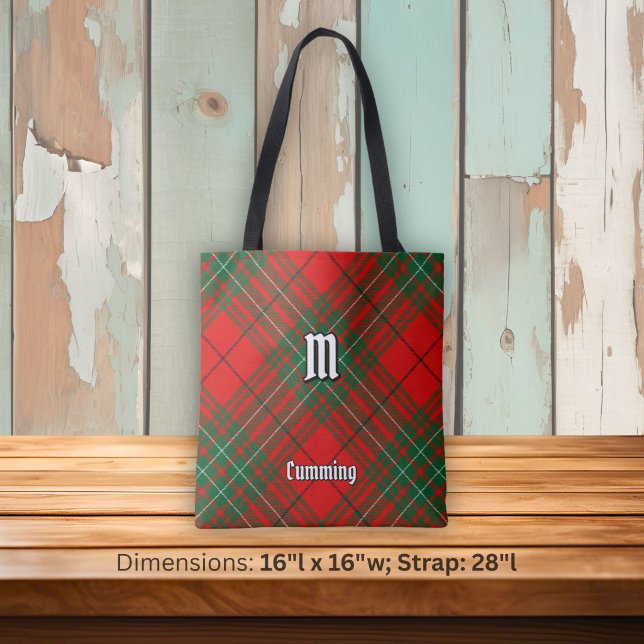 Clan Cumming Tartan Tote Bag (Creator Uploaded)