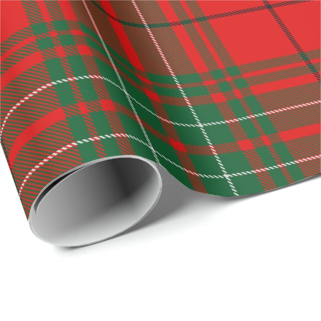 Clan Cumming Tartan Wrapping Paper (Roll Corner)