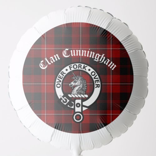 Clan Cunningham Badge  Tartan  Balloon