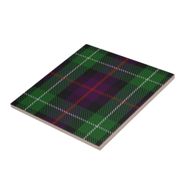 Clan Cunningham Scottish Expressions Tartan Tile (Side)