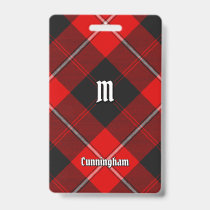 Clan Cunningham Tartan Badge
