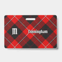 Clan Cunningham Tartan Badge