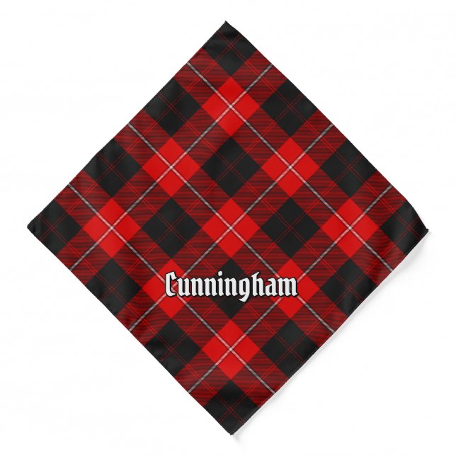 Clan Cunningham Tartan Bandana (Front)