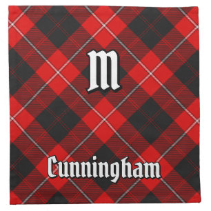 Clan Cunningham Tartan Cloth Napkin