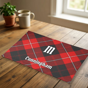 Clan Cunningham Tartan Cloth Placemat