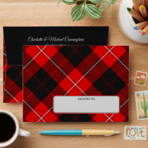 Clan Cunningham Tartan Envelope