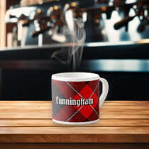 Clan Cunningham Tartan Espresso Cup