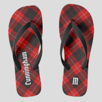 Clan Cunningham Tartan Flip Flops