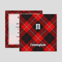 Clan Cunningham Tartan Invitation