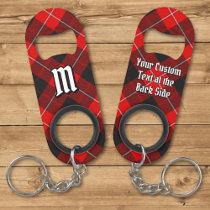 Clan Cunningham Tartan Keychain Bottle Opener