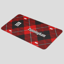 Clan Cunningham Tartan License Plate