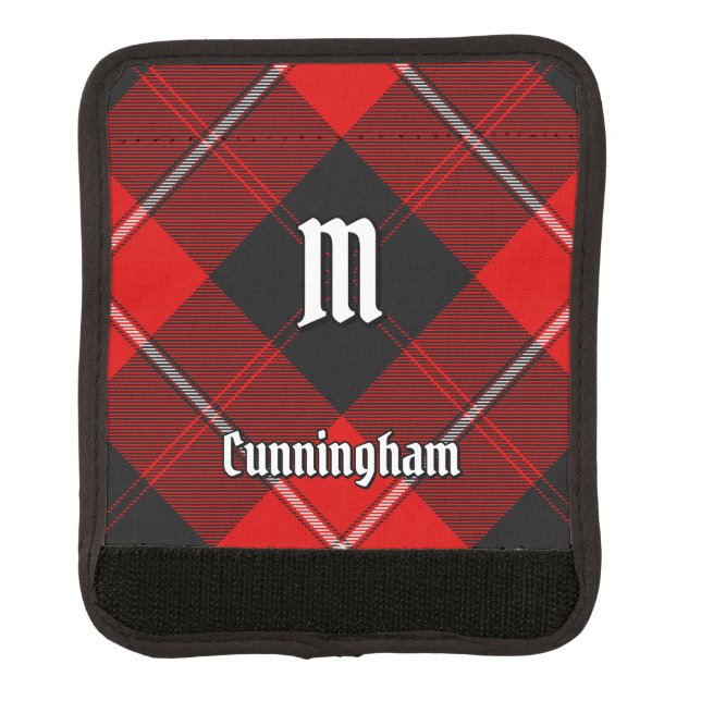 Clan Cunningham Tartan Luggage Handle Wrap (Front)