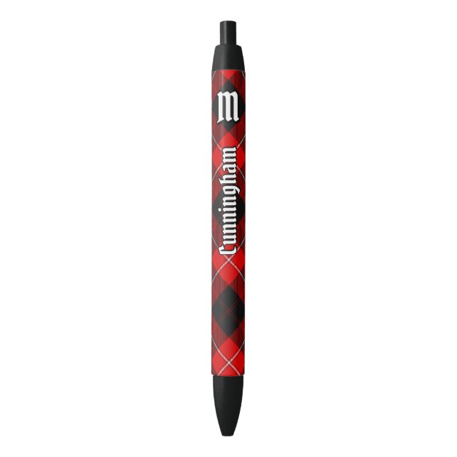 Clan Cunningham Tartan Pen (Front Vertical)