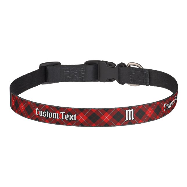 Clan Cunningham Tartan Pet Collar (Front)