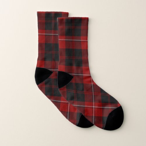 Clan Cunningham Tartan Plaid Socks