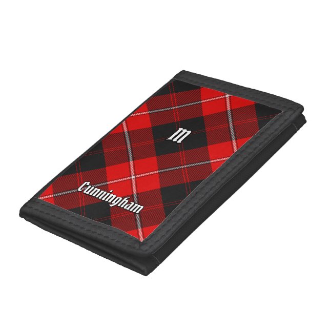 Clan Cunningham Tartan Trifold Wallet (Bottom)