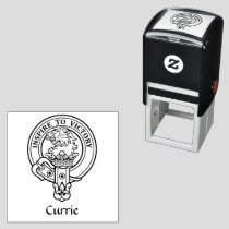 Clan Currie Lion Crest Self-inking Stamp