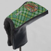 Clan Currie Rooster Crest over Tartan Golf Head Co Golf Head Cover