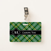 Clan Currie Tartan Badge