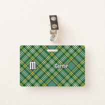 Clan Currie Tartan Badge