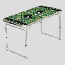 Clan Currie Tartan Beer Pong Table