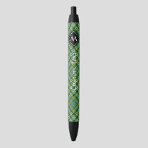 Clan Currie Tartan Black Ink Pen
