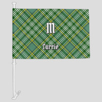 Clan Currie Tartan Car Flag
