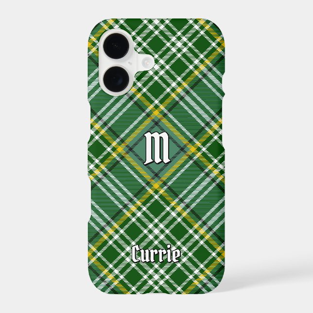 Clan Currie Tartan Case-Mate iPhone Case (Back)