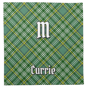 Clan Currie Tartan Cloth Napkin