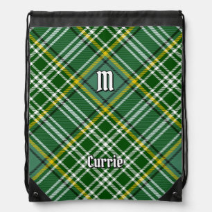 Clan Currie Tartan Drawstring Bag