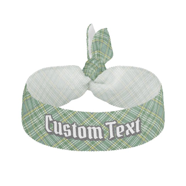 Clan Currie Tartan Elastic Hair Tie (Front)