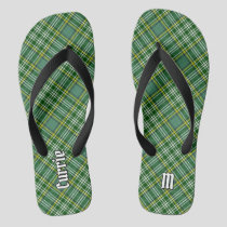 Clan Currie Tartan Flip Flops