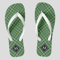 Clan Currie Tartan Flip Flops