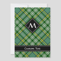 Clan Currie Tartan Invitation