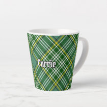 Clan Currie Tartan Latte Mug